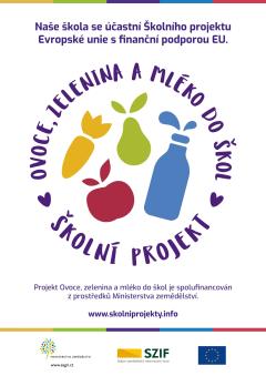 ovoce, zelenina a mléko do škol